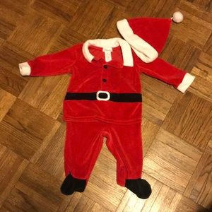 9 month two-piece Santa outfit